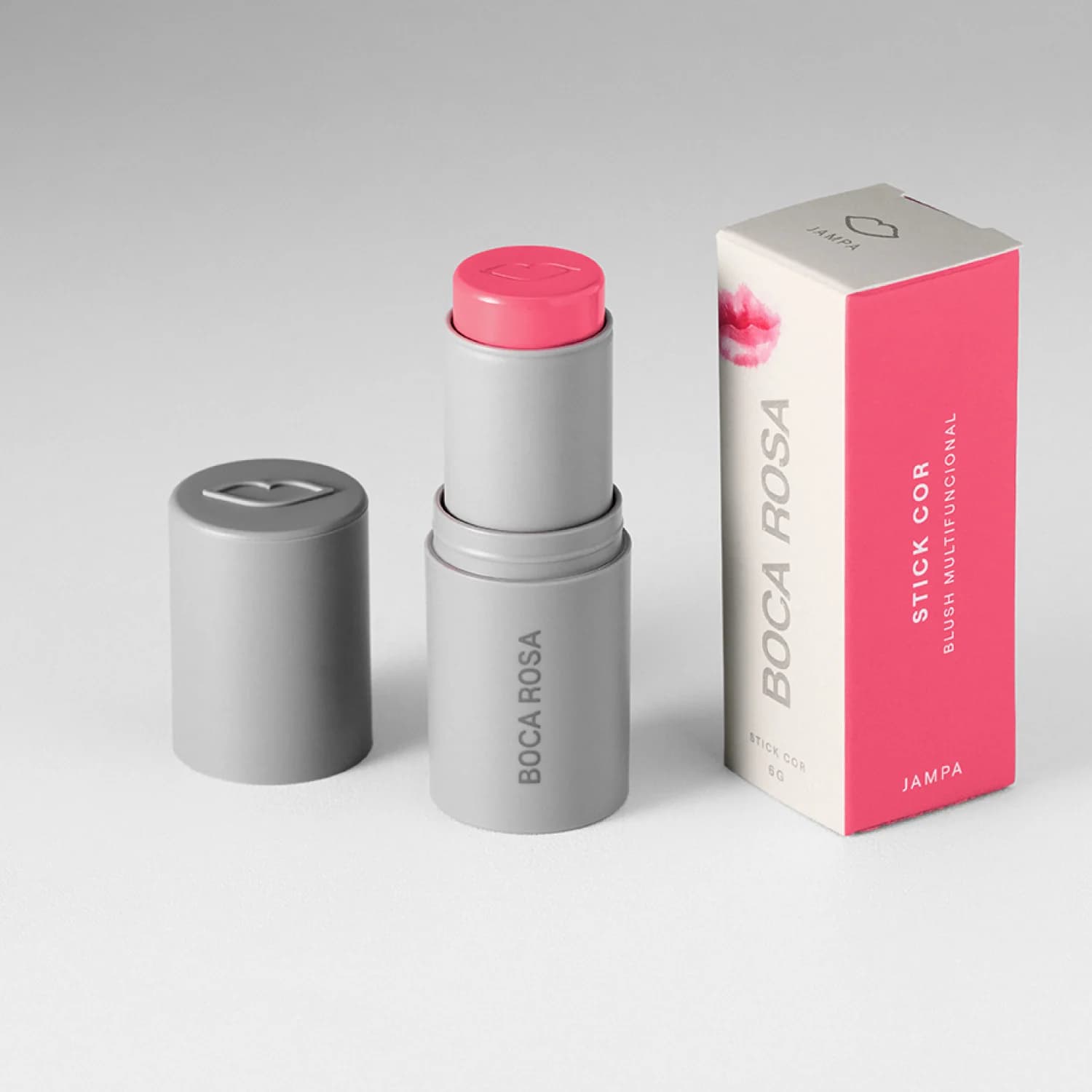 Boca Rosa Stick Cor Multifuncional